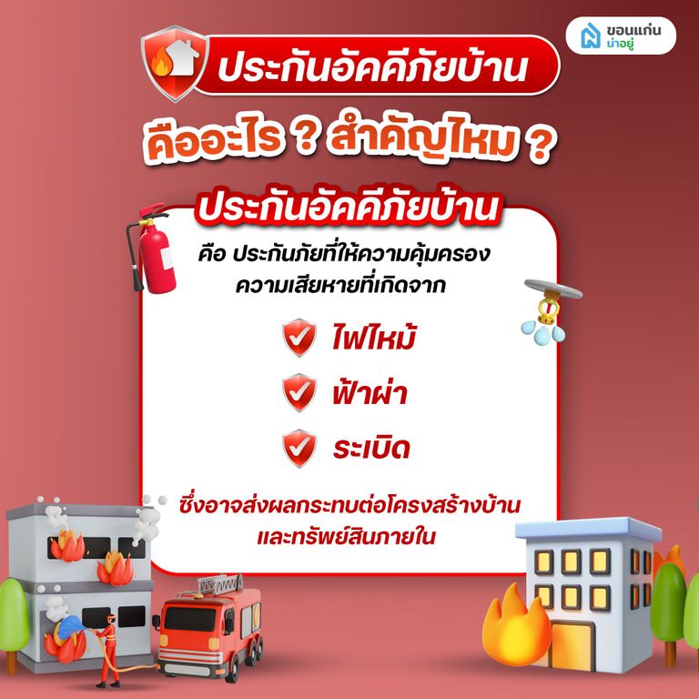 ประกันอัคคีภัยบ้านคืออะไร? สำคัญไหม?
