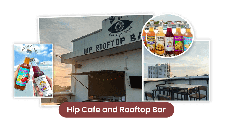 Hip Cafe and Rooftop Bar