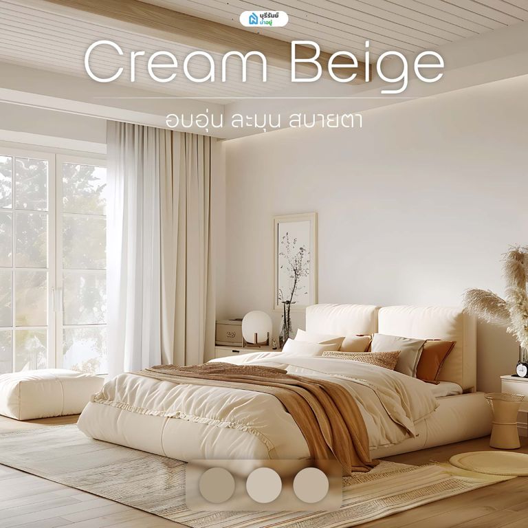 Cream Beige อบอุ่น ละมุน สบายตา