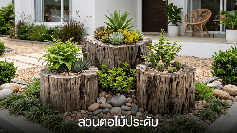 สวนตอไม้ประดับ