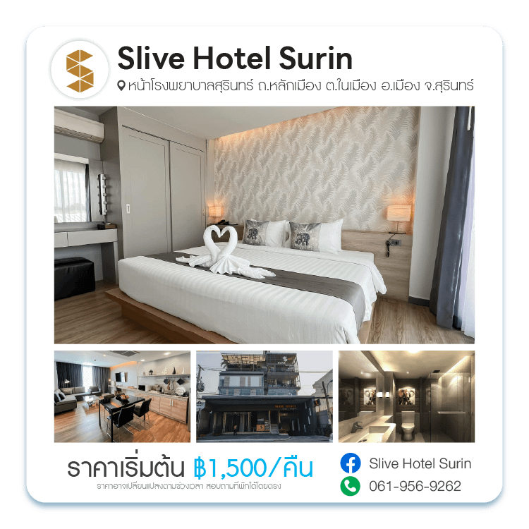 Slive Hotel Surin สลีฟ โฮเทล สุรินทร์
