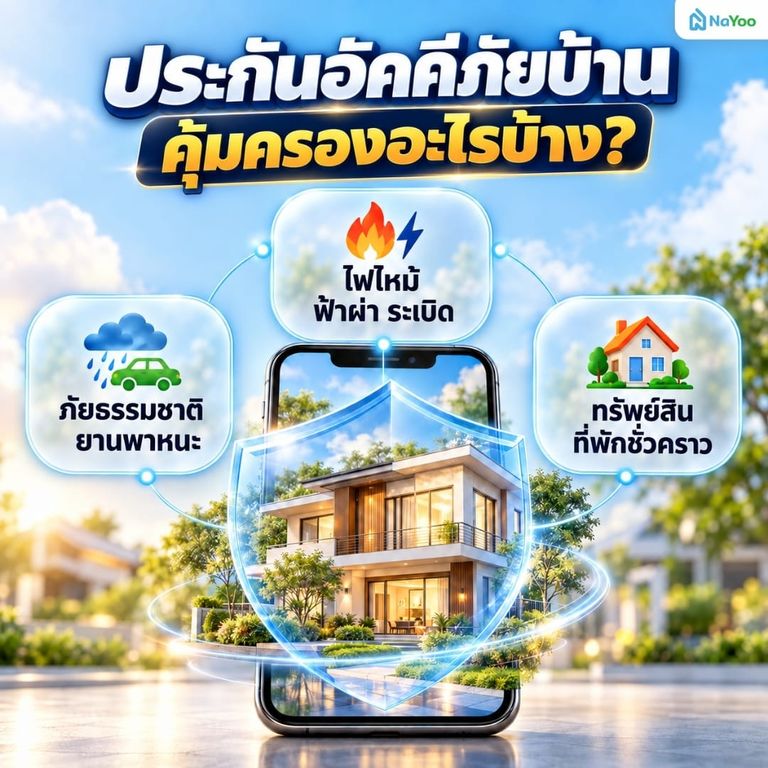 สรุปความคุ้มครองประกันอัคคีภัยบ้าน ที่ไหนดี
