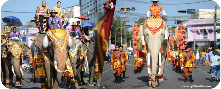 ขบวนพาเหรดช้างสุรินทร์ Elephant Parade