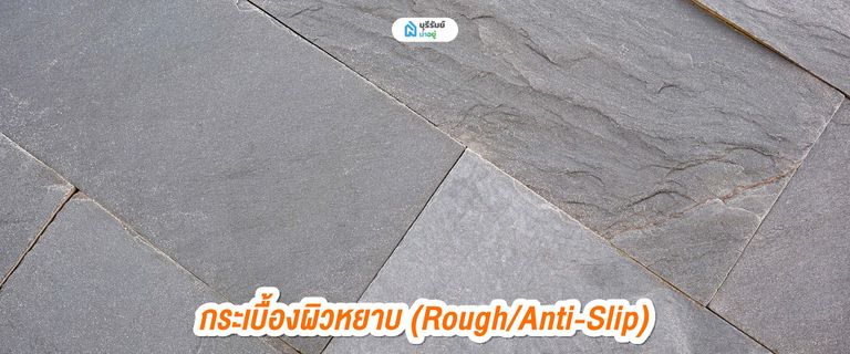 กระเบื้องผิวหยาบ (Rough/Anti-Slip)
