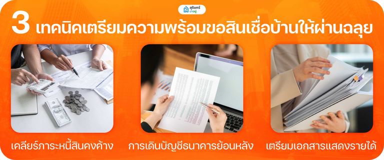 3 เทคนิคเตรียมความพร้อมขอสินเชื่อบ้านให้ผ่านฉลุย